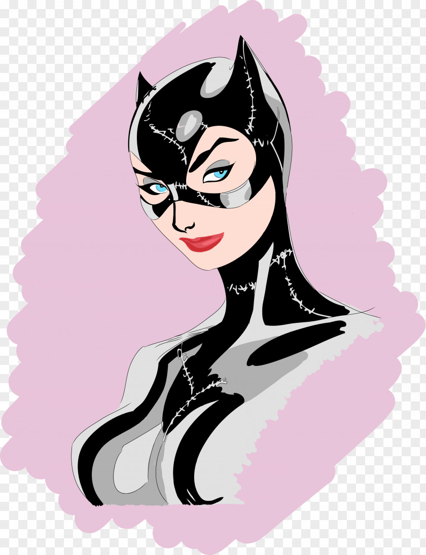 Batgirl Spider-Man Catwoman Art Comic Book Comics PNG