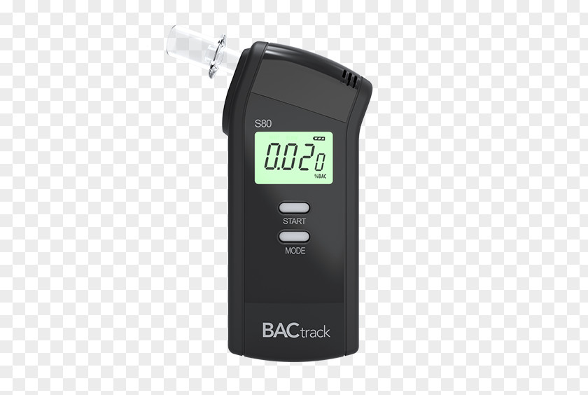 Breathalyzer Blood Alcohol Content BACtrack Test PNG