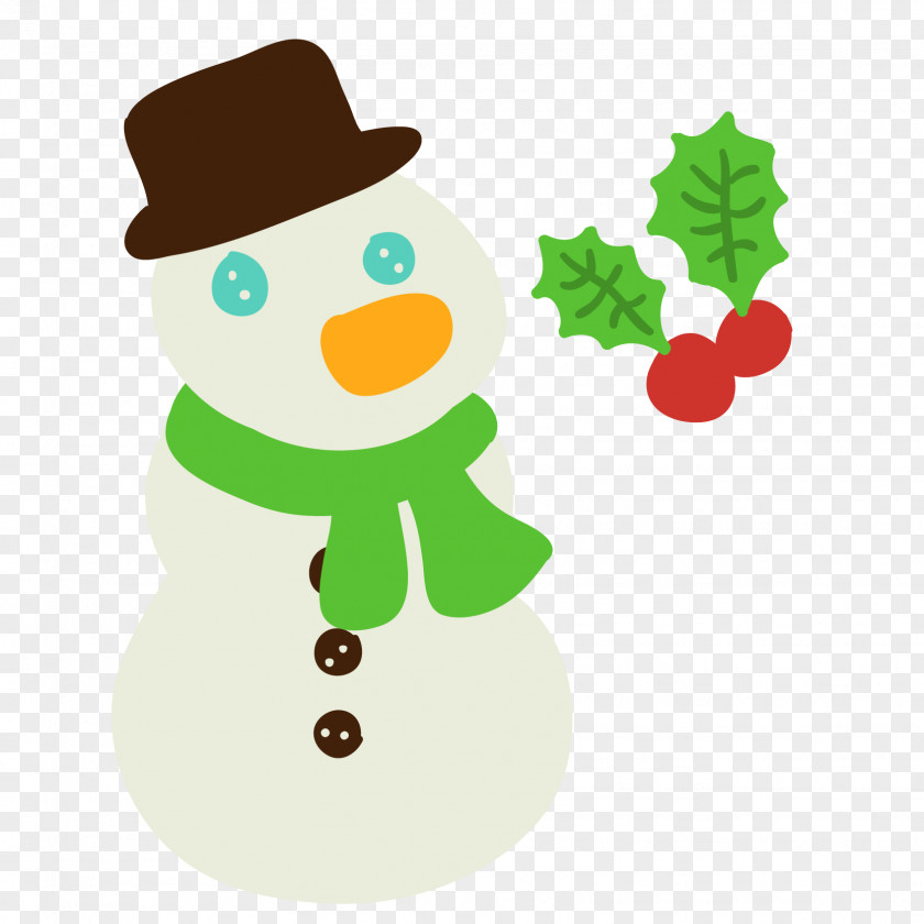 Christmas Snowman Vector Download Icon PNG