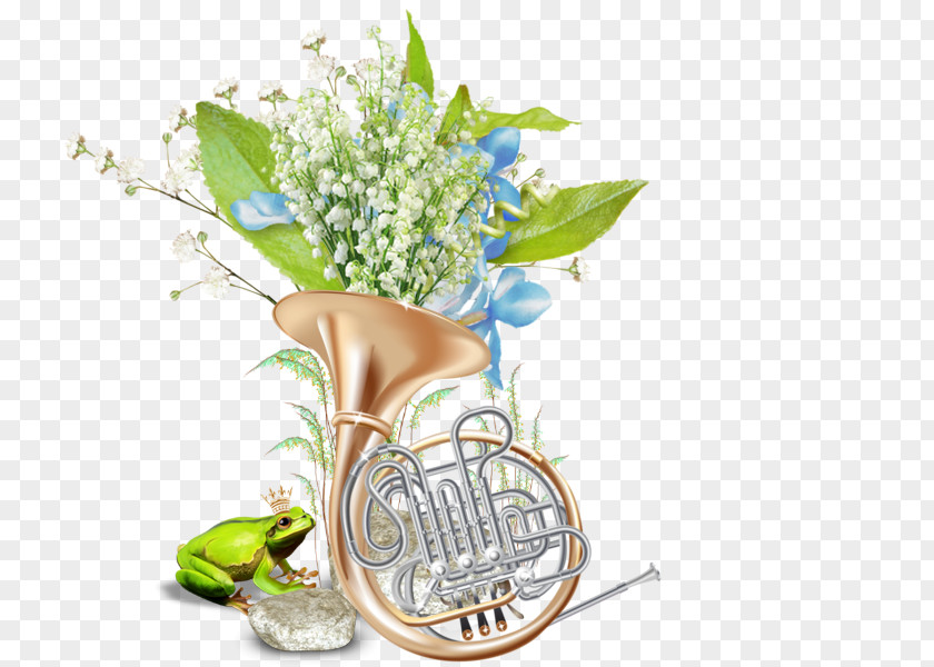 Lily Of The Valley Floral Design 1 May PNG