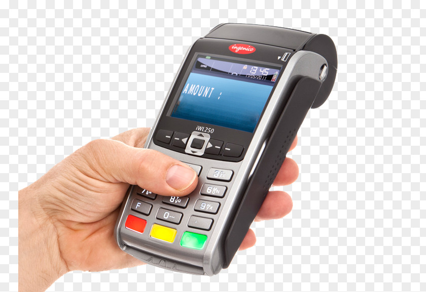 Mobile Terminal Payment Contactless Point Of Sale Credit Card PNG