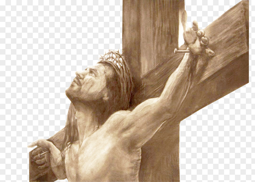 Religi Drawing Christian Cross Crucifixion Of Jesus Sketch PNG