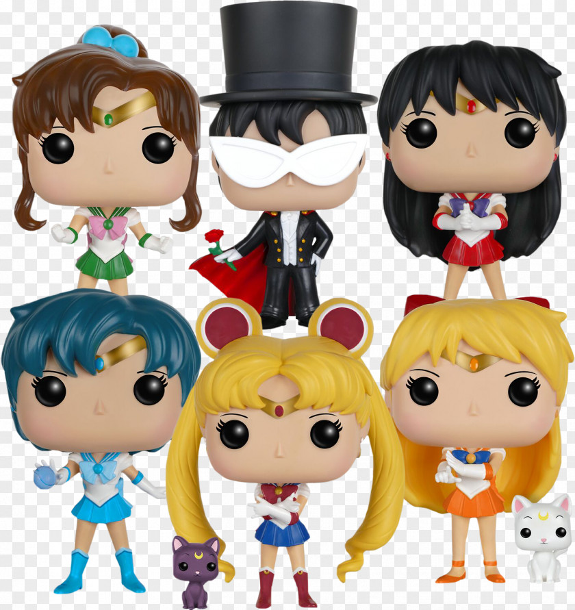 Sailor Moon Short Stories Vol 1 Funko Action & Toy Figures Bobblehead Doll PNG