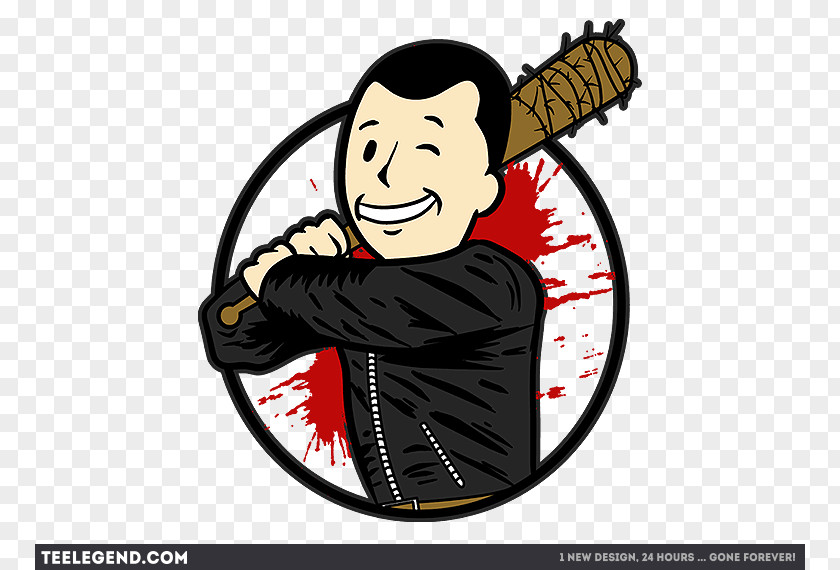 T-shirt Long-sleeved Hoodie Negan PNG