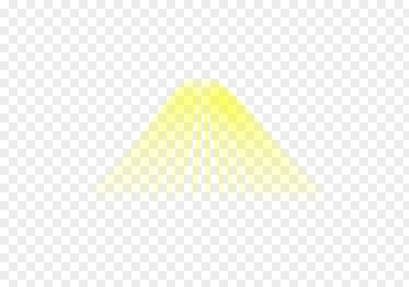 Yellow Light Triangle Pattern PNG