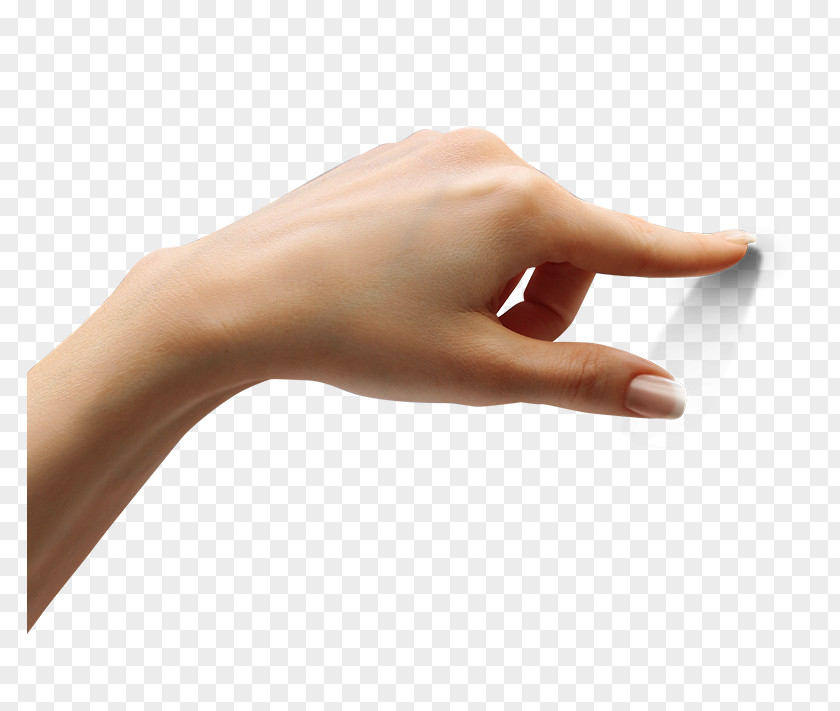 Apple IPod Thumb Smartphone Hand Model PNG