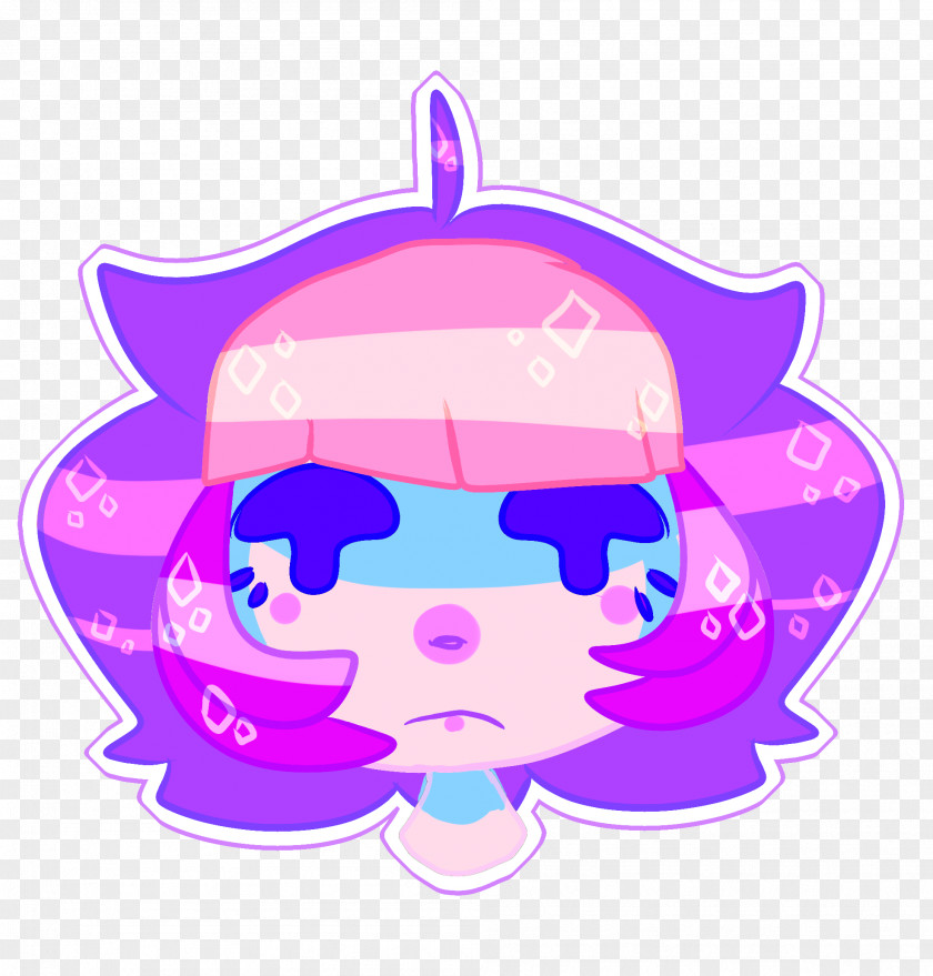 Axolotl Pink M Character Clip Art PNG