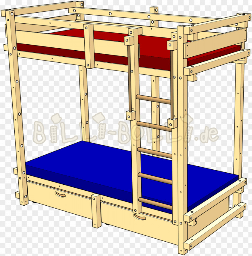 Bed Frame Bunk Cots Furniture PNG