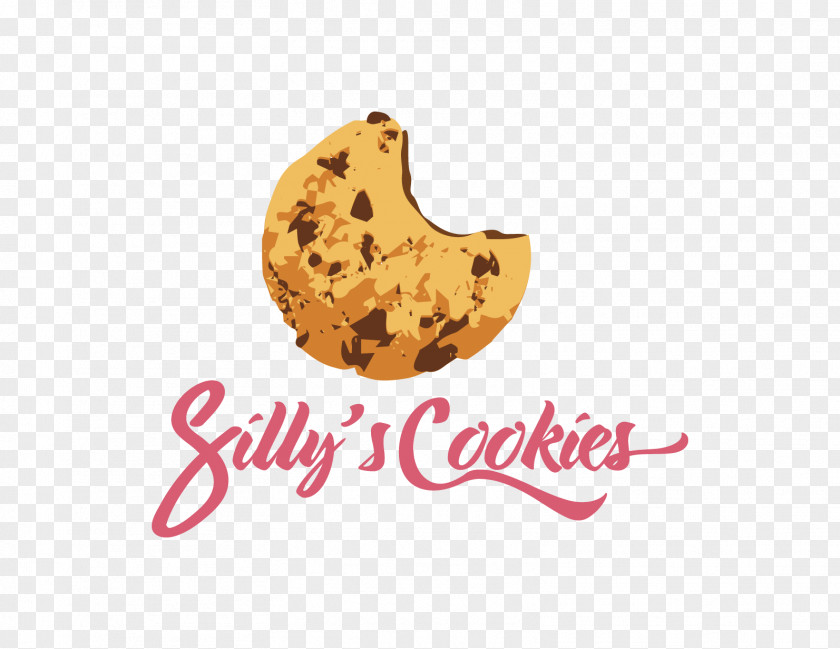 Logo Cookies Brand Biscuits Silly's Font PNG