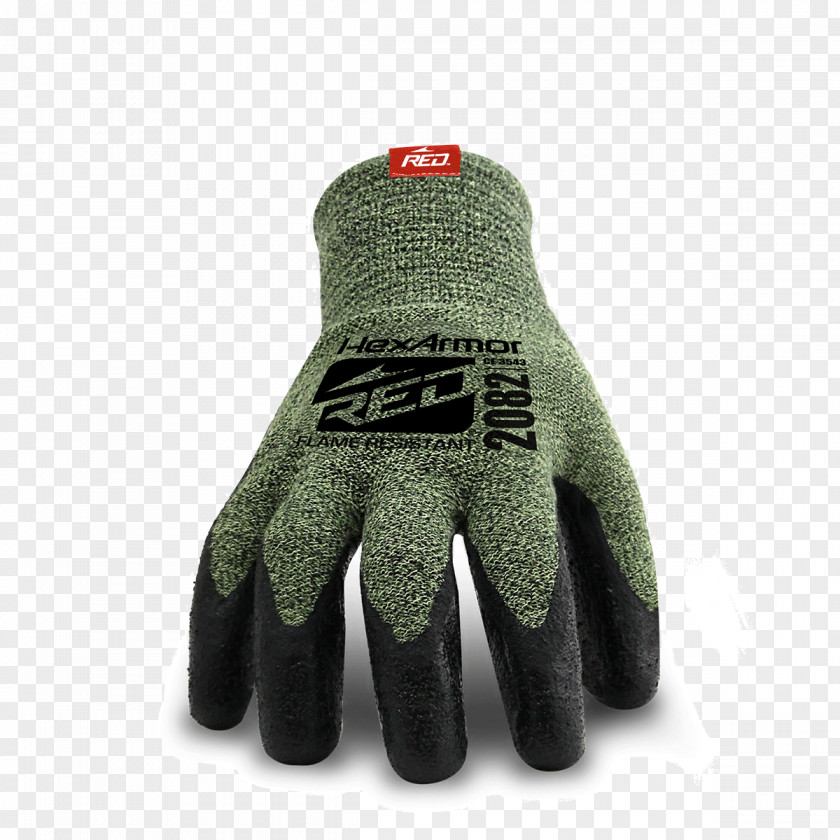 Palm M100 Series Glove Green Kevlar HexArmor Television Show PNG