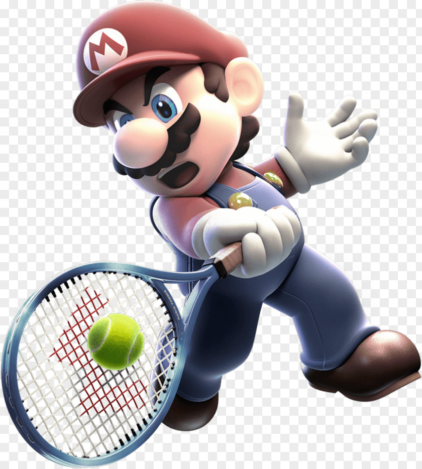 Tennis Mario Sports Superstars Aces PNG