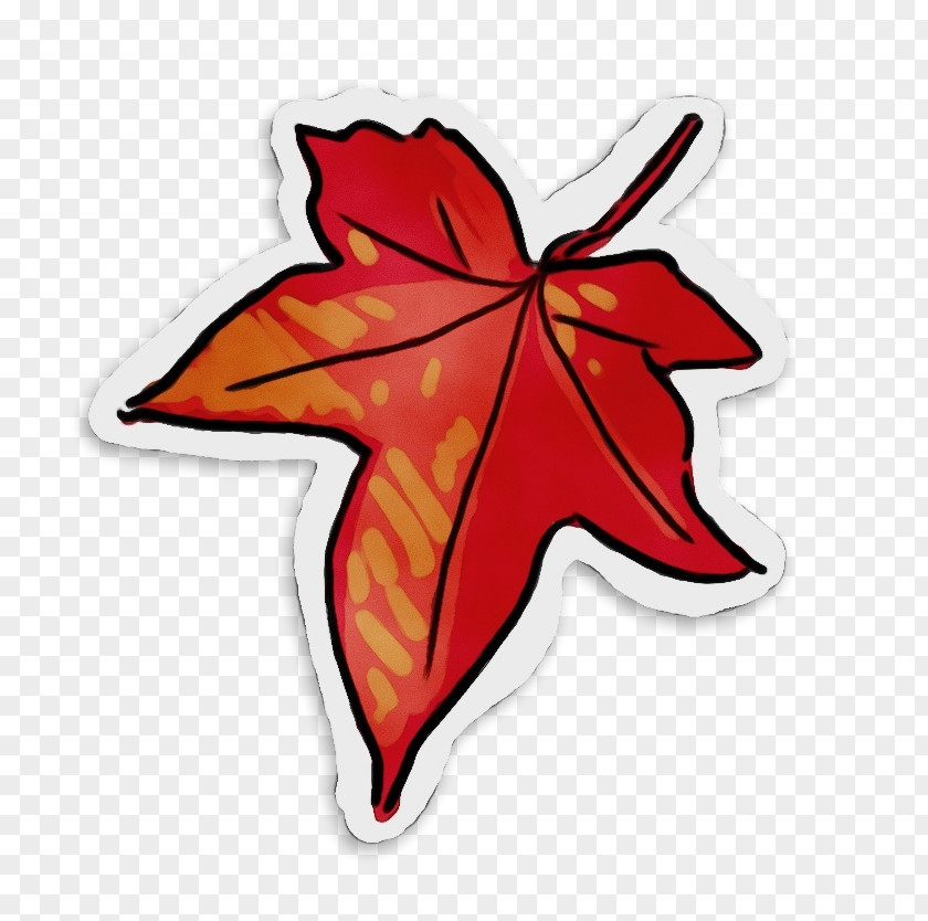 Woody Plant Leaf Red Tree PNG