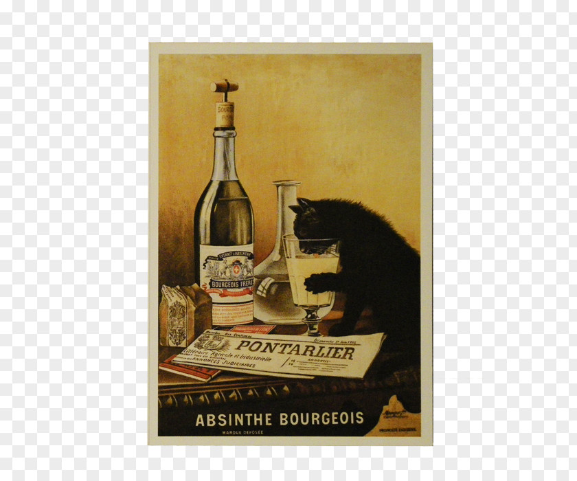Drink Absinthe In A Café Pernod Fils Alcoholic PNG
