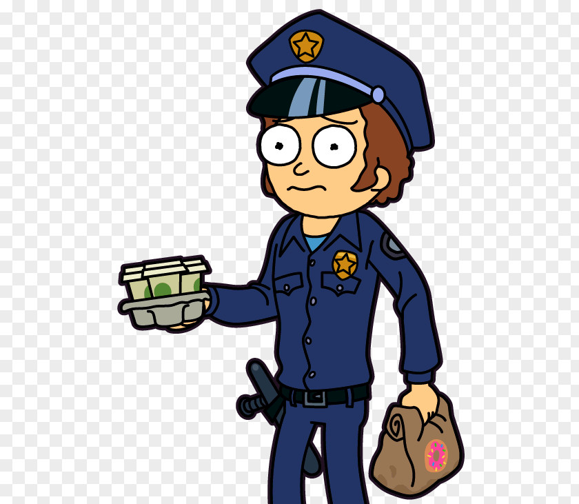 Pocket Mortys Morty Smith Rick Sanchez Adult Swim Police Officer PNG