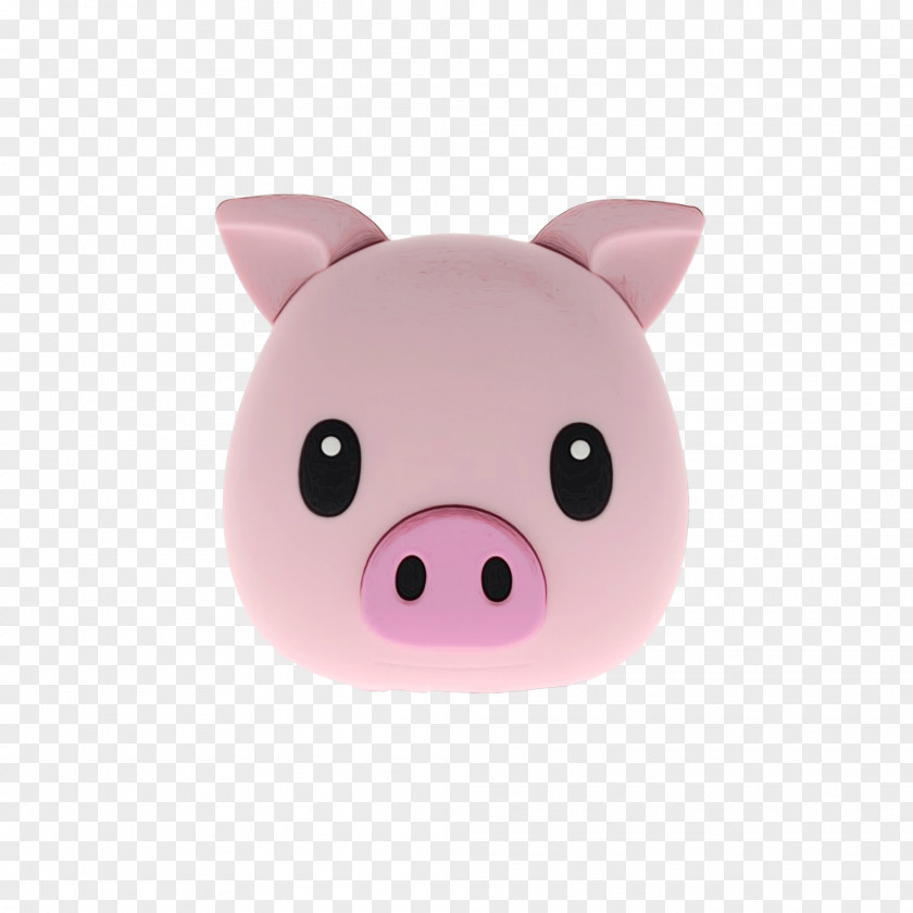 Smile Livestock Piggy Bank PNG