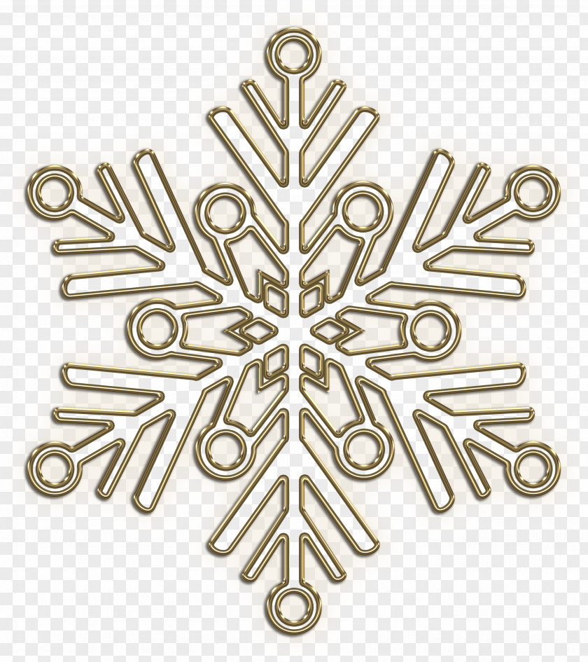 Snowflakes Christmas Ornament Decoration Body Jewellery Symbol PNG