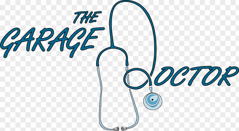 Stethoscope Logo Book Brand The Garage Doctor Product Design PNG