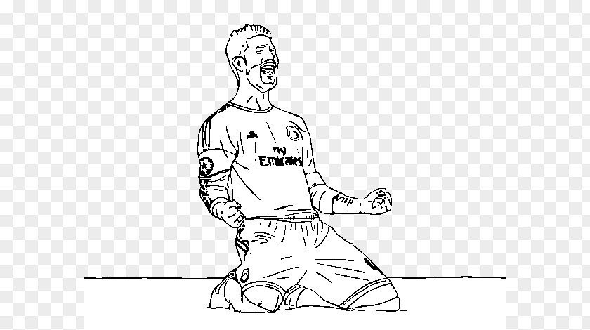 Football Colouring Pages Coloring Book Drawing Goal PNG