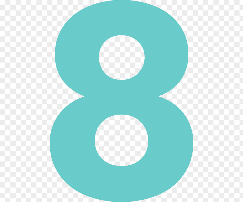 Number 8 Information Clip Art PNG