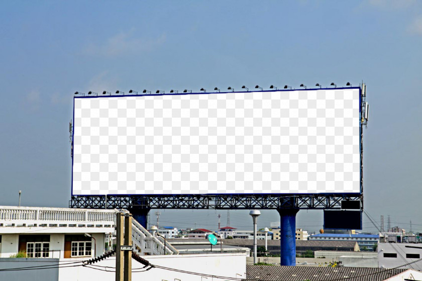 Outdoor Billboards Renderings Template Billboard Advertising PNG