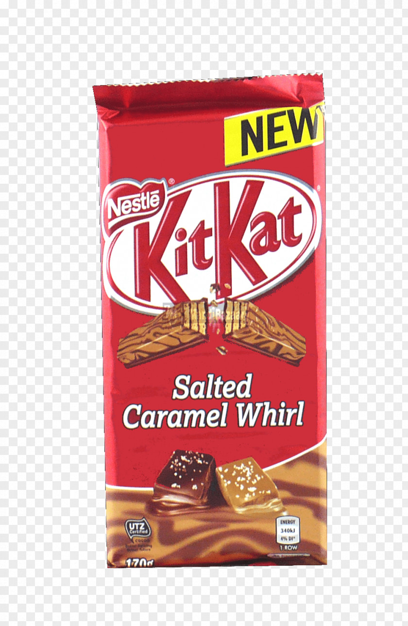 Salted Caramel Wafer Kit Kat Chocolate Bar Truffle PNG