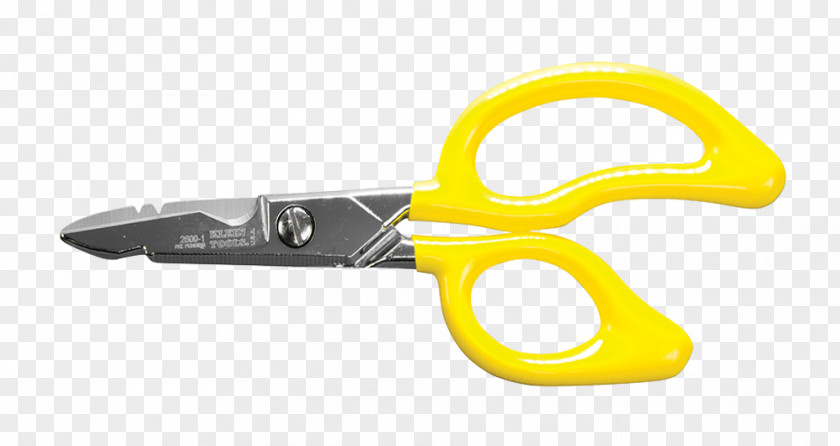 Scissors Klein Tools Diagonal Pliers Electrician Wire Stripper PNG