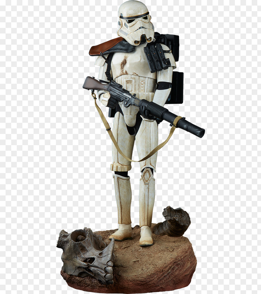 Stormtrooper Statue Chewbacca Figurine Sandtrooper PNG