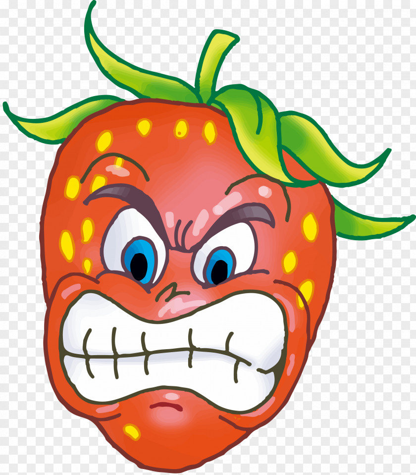 Strawberry Expression Adobe Illustrator Clip Art PNG