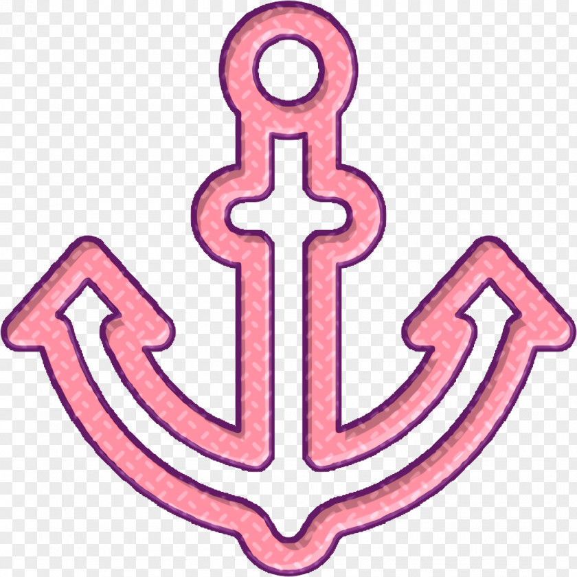 Summer Holidays Icon Anchor PNG