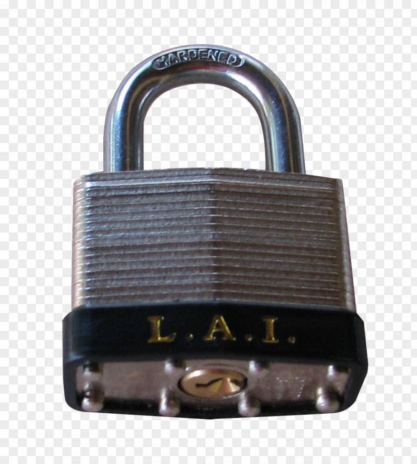 Combination Lock Padlock Metal PNG