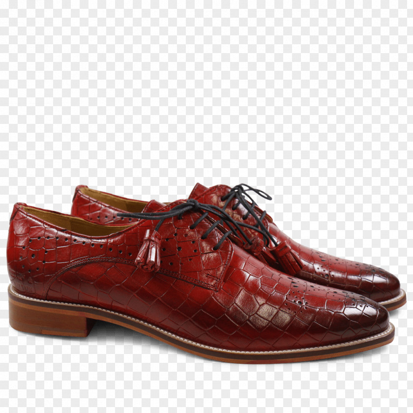 Crock Slip-on Shoe Derby Leather Rood PNG