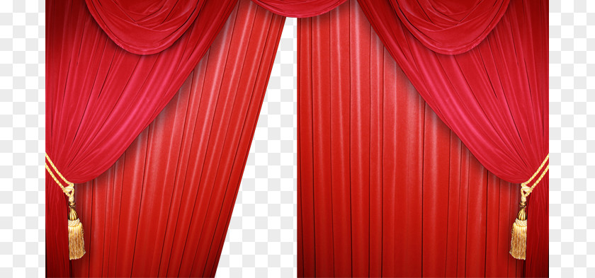 Red Curtains Performance Stock Illustration Cinema Theatre Royalty-free PNG