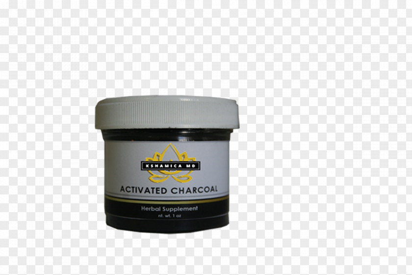 Charcoal Activated Carbon Strychnine Herb Cream PNG