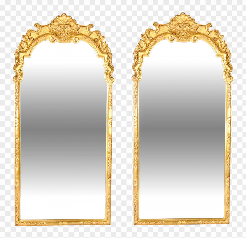 Hang Frame Mirror Antiqued Window Arch Wall Floor XL 82 Picture Frames Facade PNG