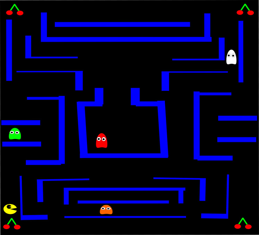 Pac Man Ms. Pac-Man 2: The New Adventures Ghosts Clip Art PNG