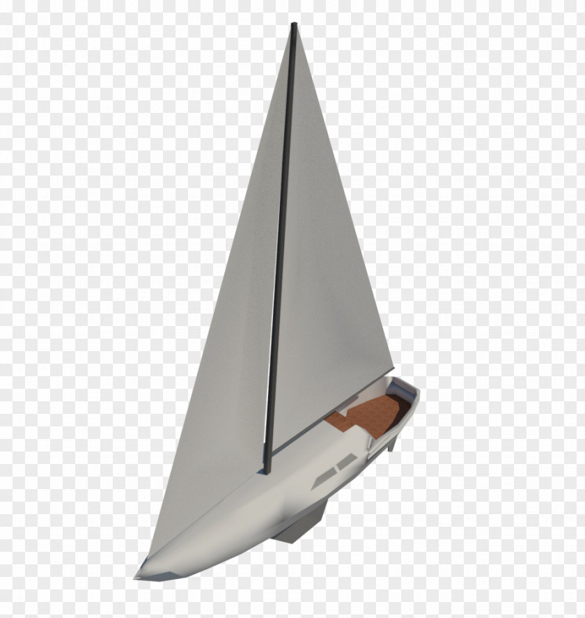 Sail Scow Yawl Lugger Boat PNG