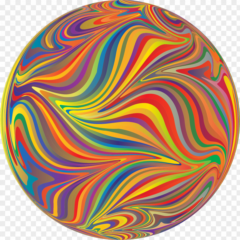 Degree Distortion Art Psychedelia Rainbow PNG