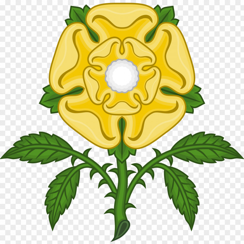 GOLD ROSE Kingdom Of England Tudor Period Rose House PNG