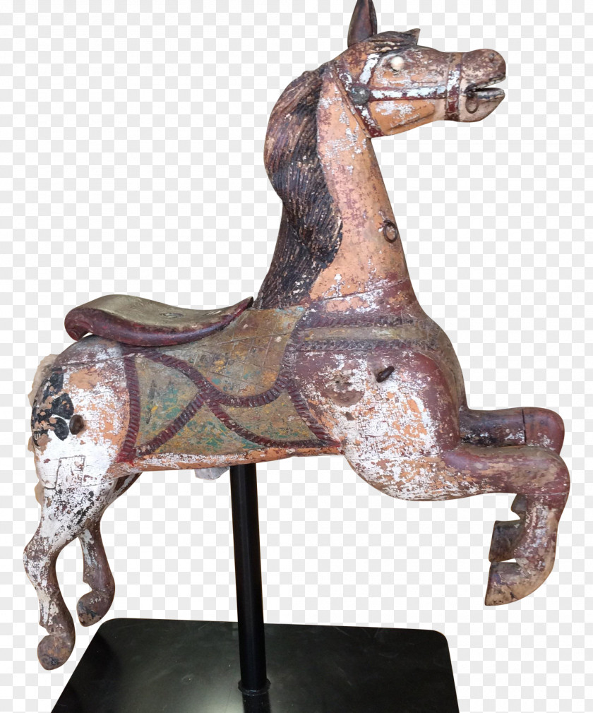 Horse Tack Carousel Giraffe Art PNG