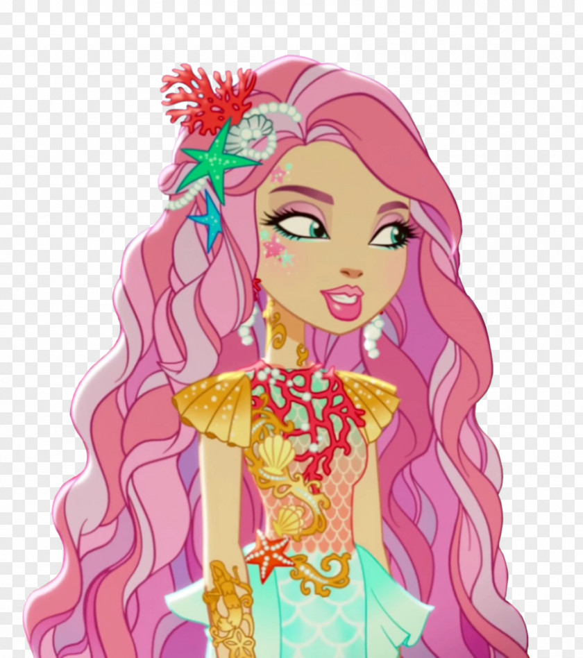 Mermaid Shells Ever After High Meeshell Doll The Little Legacy Day Apple White PNG