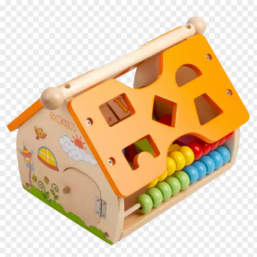 Toy House Educational Block Child Stuffed PNG