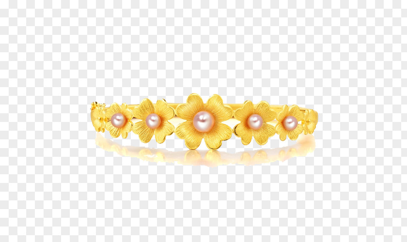 Chow Sang Gold Jewelry Clover Marriage Dowry Bracelet Series 88900K A Woman Jewellery Tmall PNG