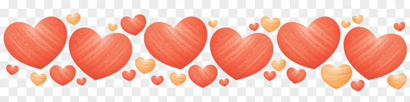 Peach Heart Love Mother's Day Child PNG
