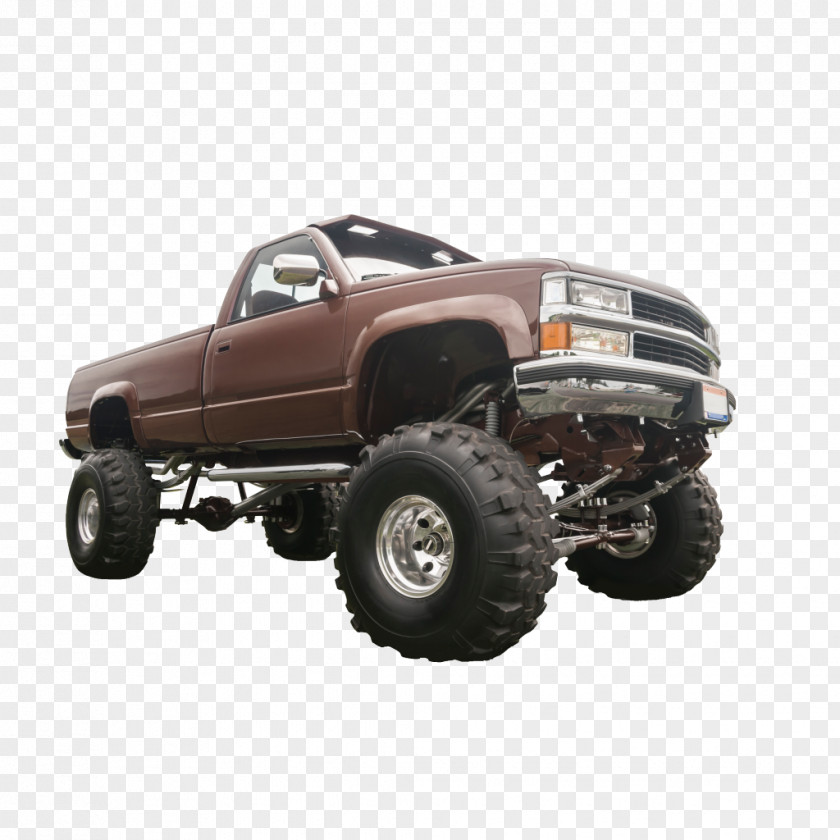 Pickup Truck Car Vehicle Monster PNG