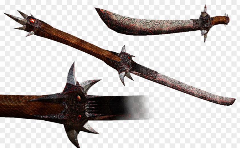 Sword Dagger The Elder Scrolls V: Skyrim Weapon Tonfa PNG