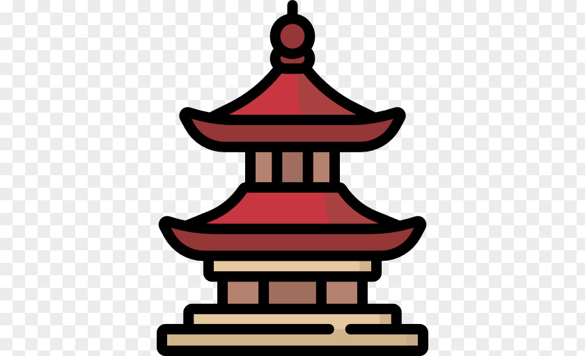 Asia Landmark Temple Clip Art PNG