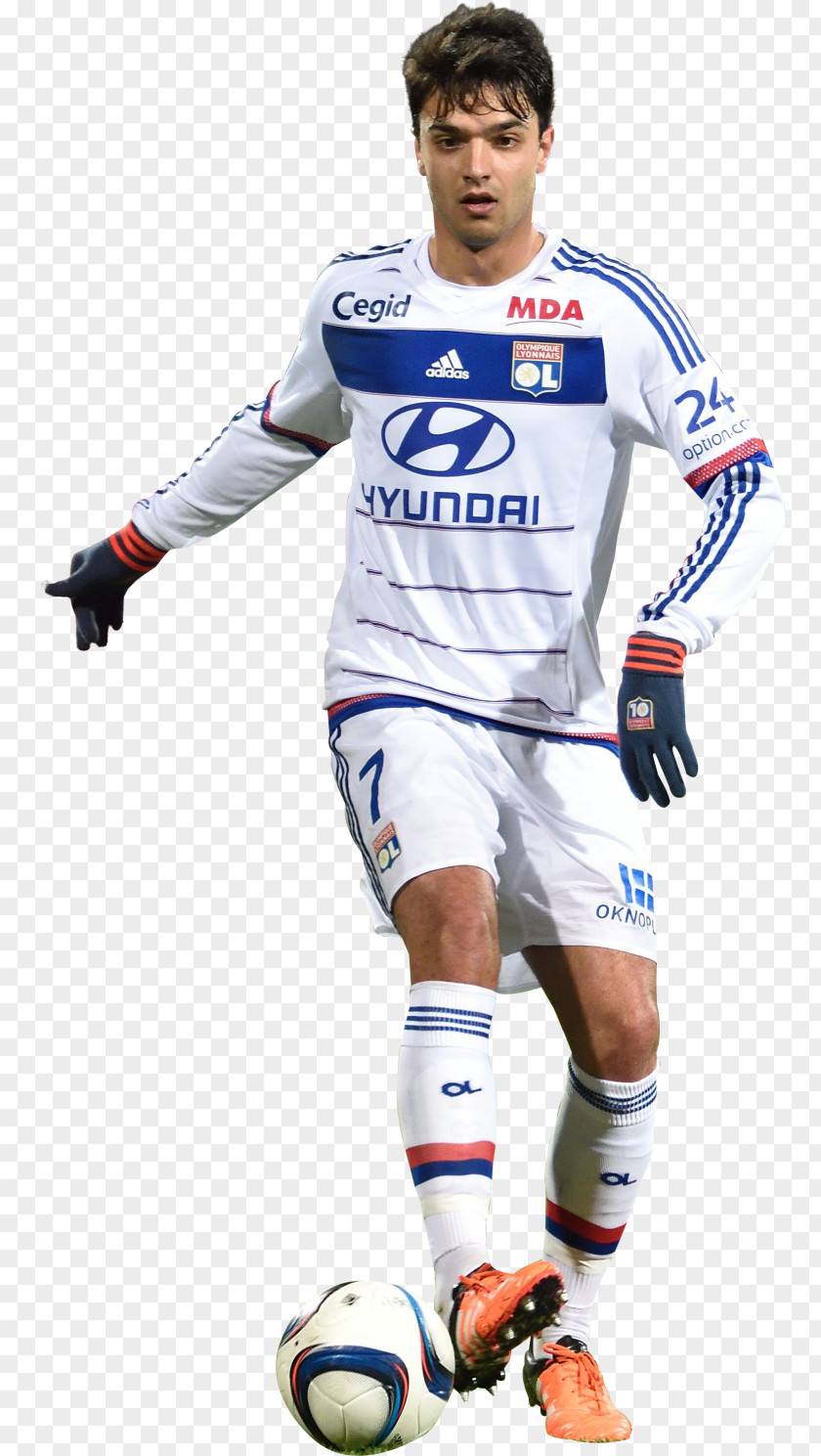 Go Jek Liga 1 Clément Grenier Olympique Lyonnais Football Render PNG