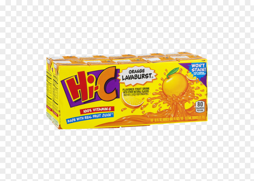 Juice Orange Drink Punch Hi-C PNG