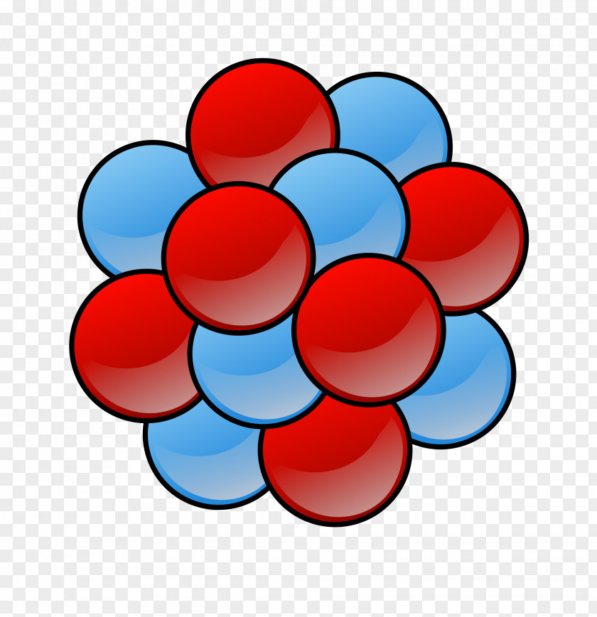 Physics Atomic Nucleus Bohr Model Mass Number Proton PNG