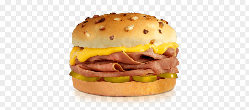 Roasted Beef Cheeseburger Slider Fast Food Roast Hamburger PNG
